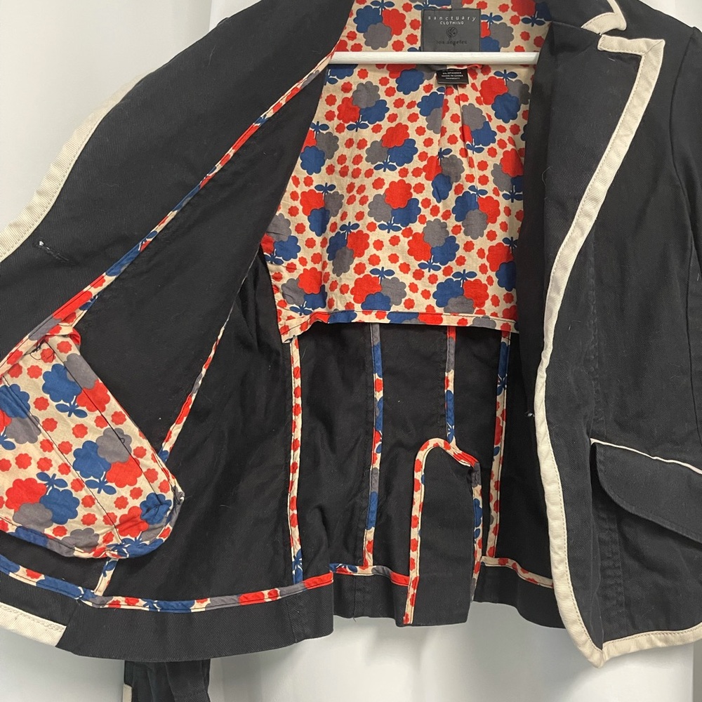 Anthropologie | Sanctuary Black + White Jacket - Picture 3 of 7